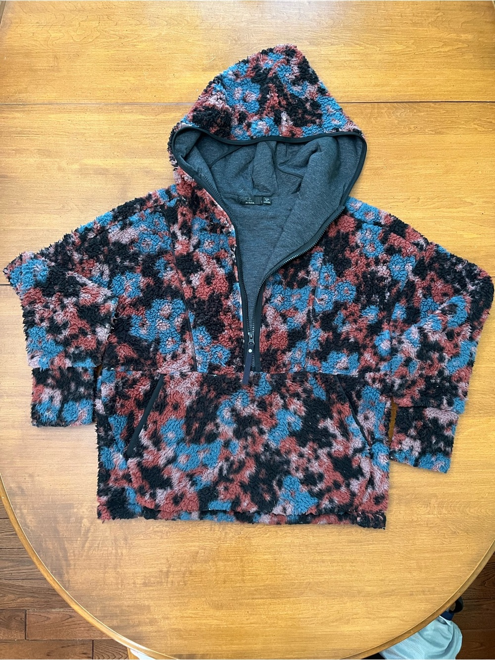 Prana Half Zip Fleece Hoodie